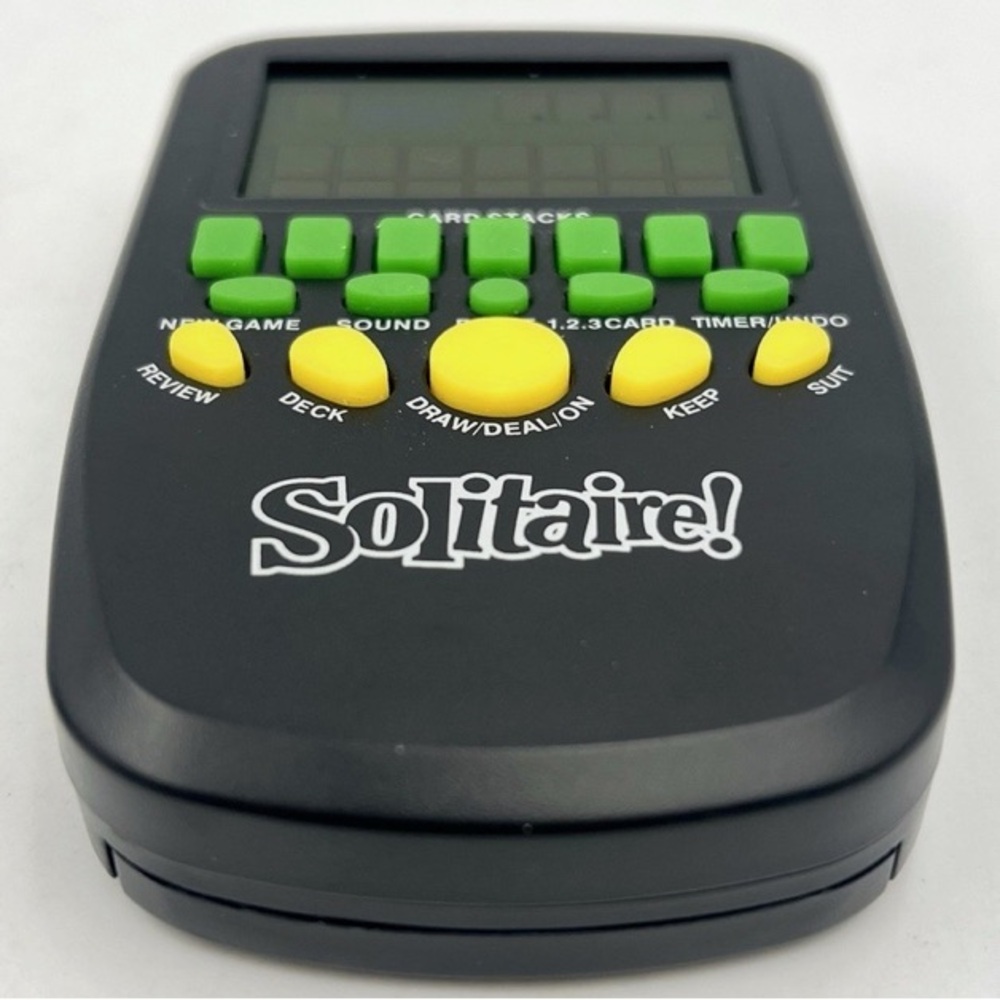Solitaire Electronic Handheld Game‎ Card Stacks Timer Sound - Picture 3 of 6